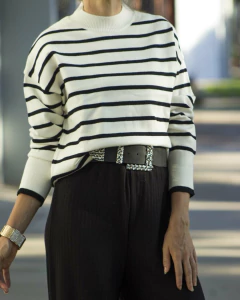 Sweater RICHIER Rayas Negras