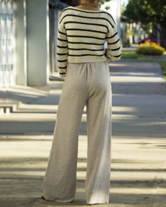 Sweater AGATA Crudo a Rayas en internet