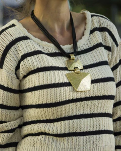 Sweater AGATA Crudo a Rayas - Yo Kiero