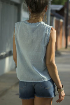 Camisa DAISY Celeste en internet