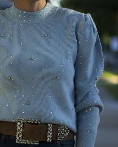Sweater CHANY Celeste - comprar online