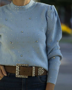 Sweater CHANY Celeste - comprar online