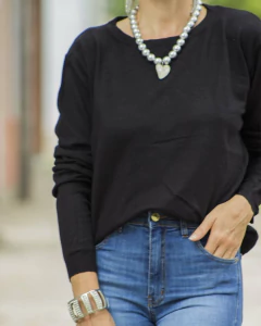 Sweater NAPOLES Negro - Yo Kiero