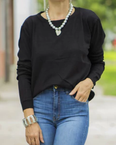 Sweater NAPOLES Negro - tienda online