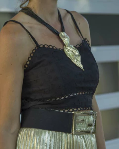 Top Corset LUDELL Negro - Yo Kiero