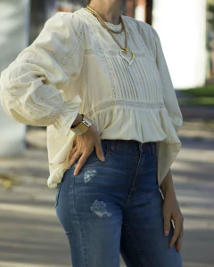 Blusa NECOL Crema [S=1] - tienda online