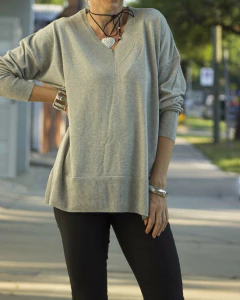 Sweater DUMAS Gris - comprar online