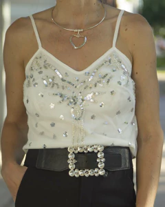 Top Corset SIA Blanco