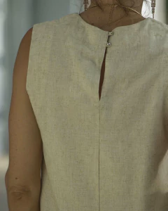 Blusa Musculosa NAKINA Linen en internet
