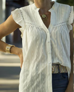 Camisa FLORIDA Blanca - Yo Kiero