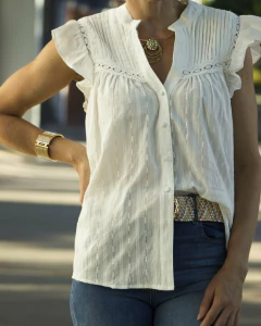 Imagen de Camisa FLORIDA Blanca