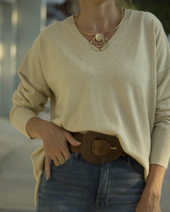 Sweater DUMAS Beige - comprar online