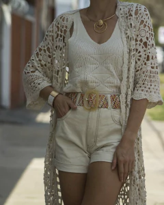 Imagen de Blusa Musculosa CHERRY Crudo