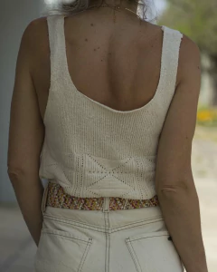 Blusa Musculosa CHERRY Crudo - Yo Kiero