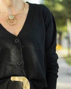 Saco MONACO Negro - Yo Kiero