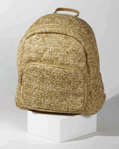 Mochila de Rafia MERY Beige en internet