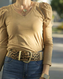 Remera Básica EVA Camel