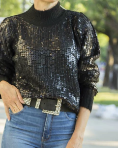 Sweater PAMELA Negro - tienda online