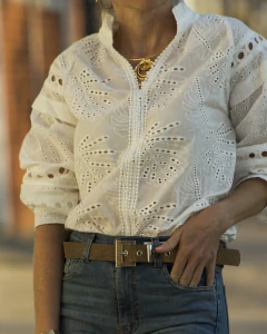 Blusa GALOP Blanca - Yo Kiero