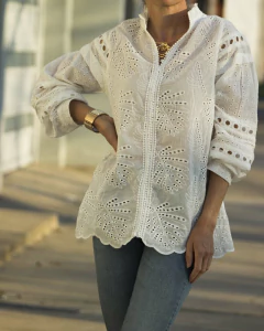 Blusa GALOP Blanca en internet