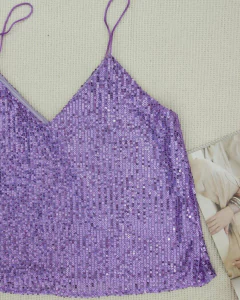 Imagen de Blusa Musculosa JOSEFINA Lila