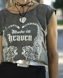 Imagen de Remera HEAVEN Gris Nevado