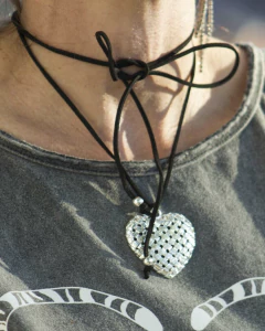 Chocker CODIGO 240 Negro con Plateado - tienda online