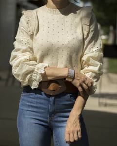 Sweater JOLIET Beige - comprar online