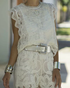 Blusa LIRIA Blanca - Yo Kiero