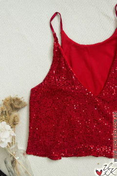 Blusa Musculosa MALDIVAS Rojo - Yo Kiero