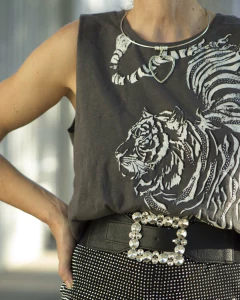 Remera ALICANTE Gris Oscuro