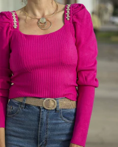 Sweater URIAH Fucsia - Yo Kiero