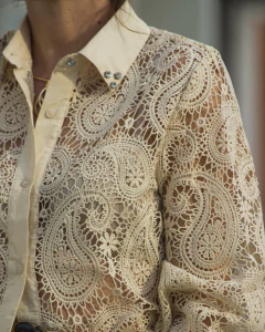 Camisa HOTON Beige [S=1] - Yo Kiero