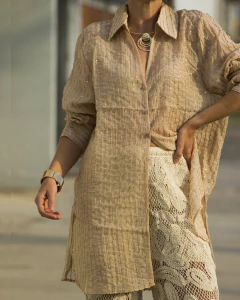 Imagen de Camisa EDINA Beige