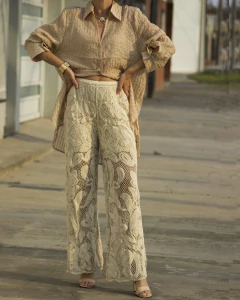 Camisa EDINA Beige en internet