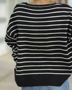 Sweater MON AMOUR Negro en internet