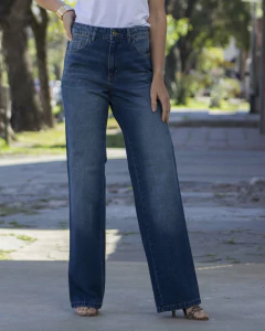 Jeans Riffle Recto Largo Ancho M01228A