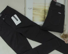 Jeans Riffle Chupin Negro REM119 - tienda online