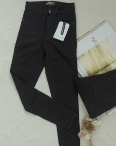 Imagen de Jeans Riffle Chupin Negro REM119