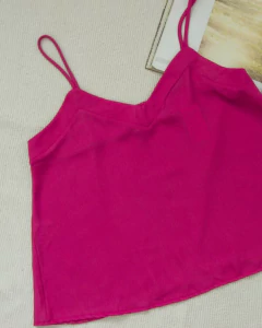 Blusa Musculosa JAZMIN Fucsia en internet
