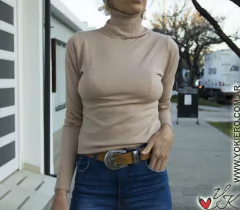 Polera Básica SILENE Beige