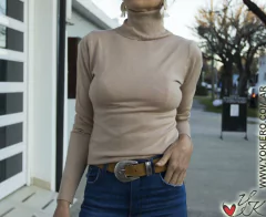 Polera Básica SILENE Beige - Yo Kiero