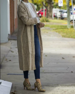 Saco Largo TEXAS Beige - Yo Kiero