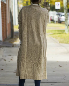 Saco Largo TEXAS Beige en internet
