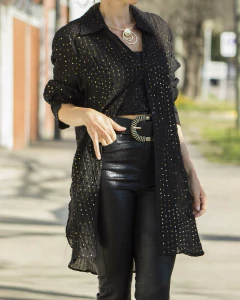 Camisa EDINA Negra - tienda online