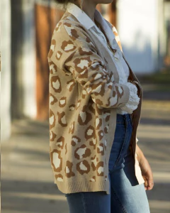 Saco VENUS Print Beige - tienda online