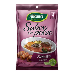 Saborizador en Polvo Alicante x 7,5 grs Panceta Individual