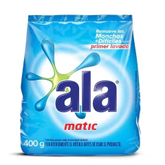 Jabón En Polvo Ala Matic x 400 gr