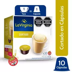Café en Cápsulas La Virginia x10u. Cortado