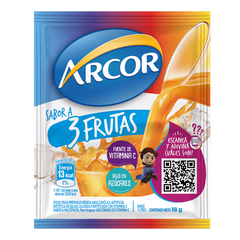 Jugo Polvo Arcor x 20 gr. 3 Frutas